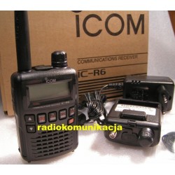 IC R6 ICOM Skaner (odbiornik ) ręczny